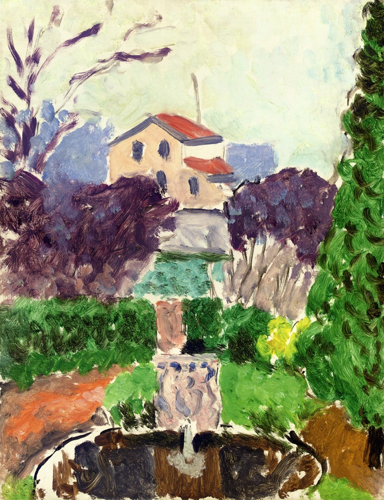Henri Matisse - The Artist's Garden at Issy les Moulineaux 1918